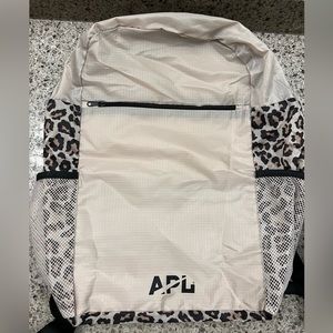 NWOT APL All Purpose Packable Backpack Animal Print